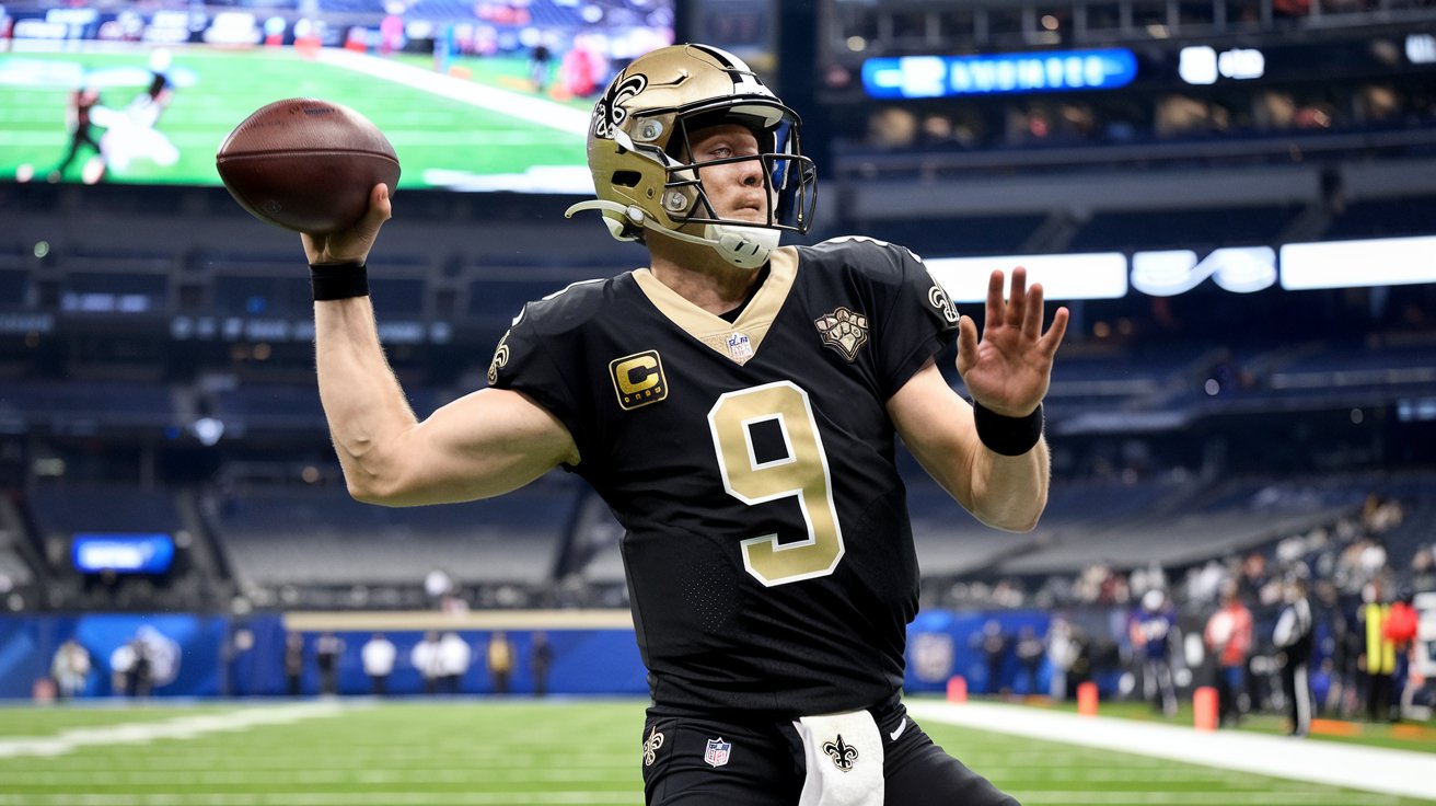 drew brees makes his nbc debut, internet amazed by his new hair